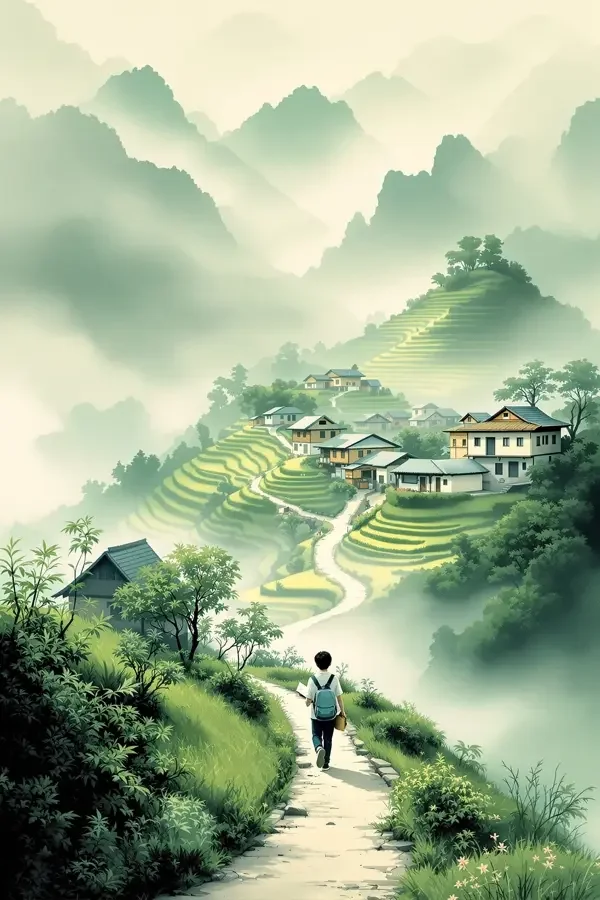山间来信 - 黄果短剧魔改 黄果短剧魔改《山间来信》治愈短剧封面